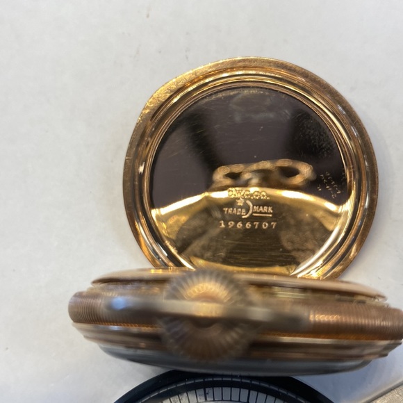 Antique Howard 19 Jewels Gold Poket Watch - Picture 5 of 11